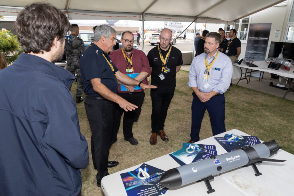 Particpants and exhibitors at Exercise Autonomous Warrior 23